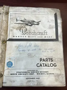Beechcraft: Parts Catalog - Models D18S & D18C